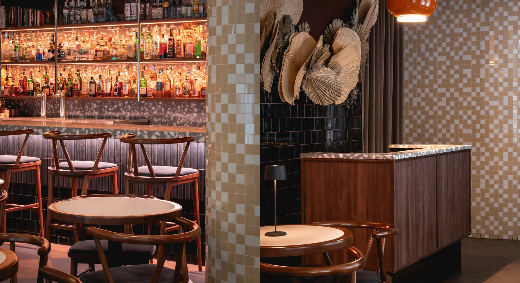 Bar à cocktails au centre-ville de Montréal, Le Mal Nécessaire au décor moderne