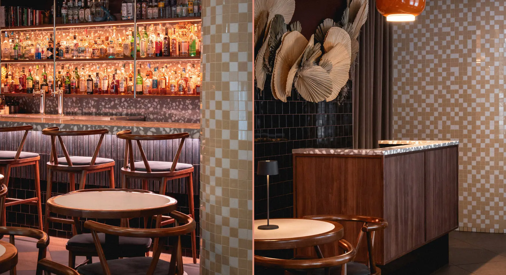 Bar à cocktails au centre-ville de Montréal, Le Mal Nécessaire au décor moderne